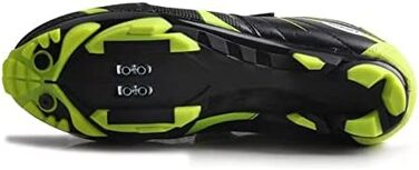 Кросівки для гірського велосипеда Msport для чоловіків та жінок, дихаючі, з неслизькою підошвою, сумісні з педалями SPD, зелені, 37 EU