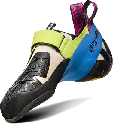 Чоловічі скелелазні туфлі La Sportiva Skwama (36 EU, зелено-блакитні)