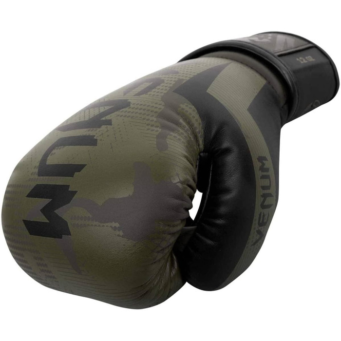 Боксерські рукавички Venum Elite Khaki/Camo, 8 Oz