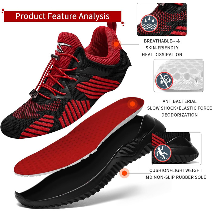 Дитячі кросівки VITIKE для хлопчиків та дівчаток, 37 EU, рожево-чорні