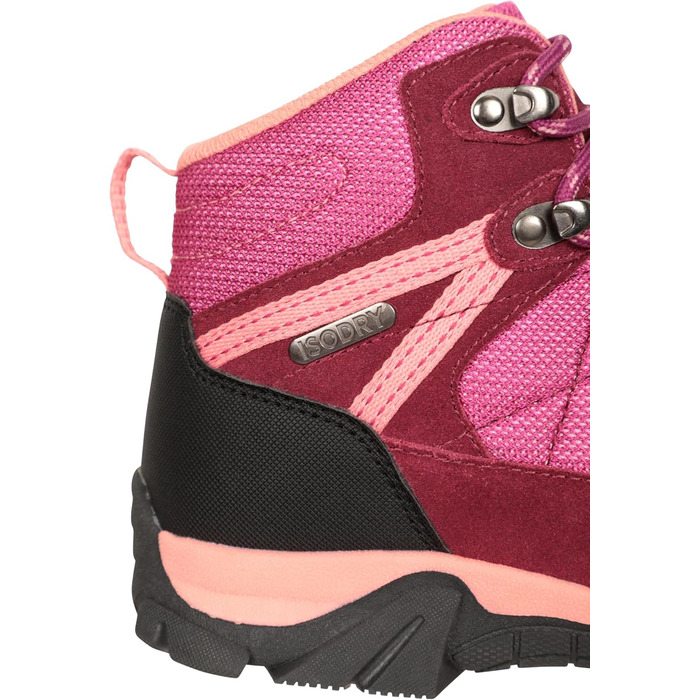 Дитячі водонепроникні черевики Mountain Warehouse Trail, 36 EU, колір Ягода