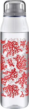 Alfi пляшка для води Tritan 700 мл, BPA Free, кор coral, герметична, для газованої води, для школи, спорту, походів, посудомийна машина