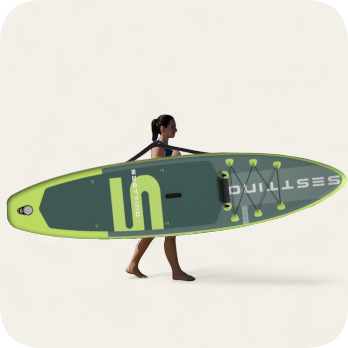 Надувна SUP-дошка SESTTINO для плавання 350 см, повний комплект Stand Up Paddle