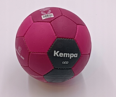 Гандбольний м'яч Kempa Leo, бордовий/чорний, розмір 2