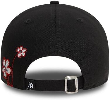 Кепка New Era Basecaps 9Forty з регульованим розміром, особливі дизайни, вигнутий козирок, логотип Patch, універсальний розмір, New York Yankees #34742