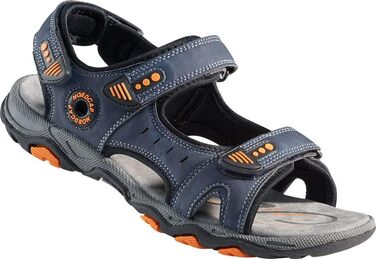 Трекінгові сандалі NORDCAP для жінок та чоловіків, зручні для піших прогулянок, з профільною підошвою та застібкою-липучкою, розміри 37-46, різні кольори, джинсовий синій