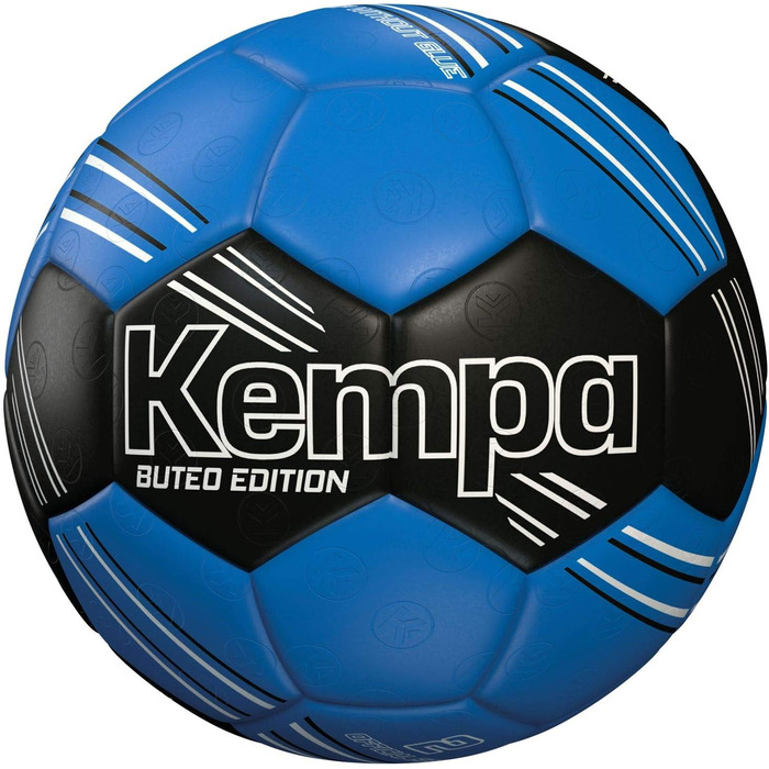 М'яч для гандболу Kempa Buteo Limited Edition синьо-чорний, розмір 3