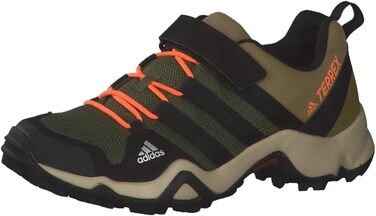 Дитячі трекінгові черевики Adidas Terrex Ax2r для туризму, 30 EU, чорно-сірі