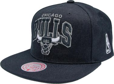 Кепка Mitchell & Ness NBA Chicago Bulls Snapback чорна