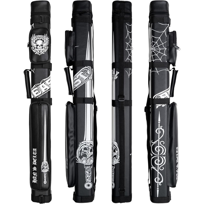 Сумка для більярдного кия HAN'S DELTA Hartschalen, 2 x 2 см, різні кольори (Beast Square)