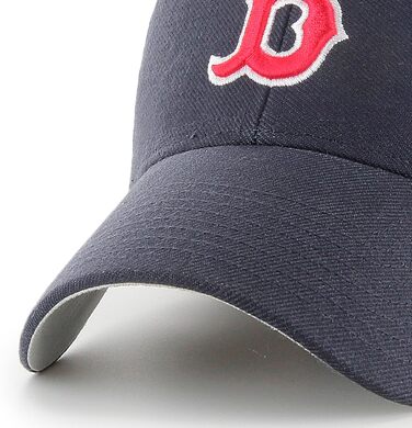 Кепка MLB Boston Red Sox MVP, унісекс, регульована, червоний логотип, темно-синій
