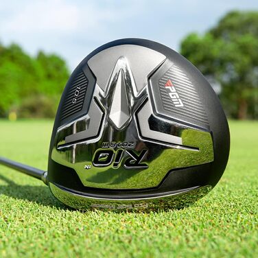 Повний набір ключок для гольфу PGM для чоловіків, 12-частинний: 3 дерев'яні ключки (#1,3,5), 1 гібридна ключка (#4H), 6 залізо (#5,6,7,8,9,PW), 1 пісочний ключка (52°), 1 паттер