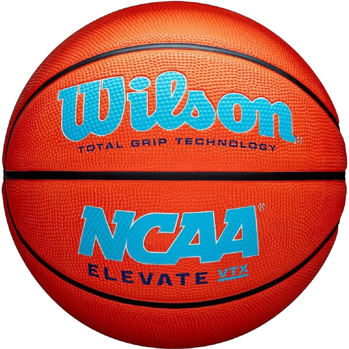 Баскетбольний м'яч Wilson NCAA Elevate VTX №5 для дорослих, помаранчево-синій