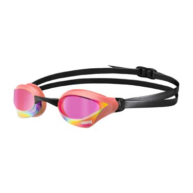 Окуляри плавальні Arena Cobra Core Swipe Anti-Fog (Унісекс, дзеркальні, фіолетово-коралові)