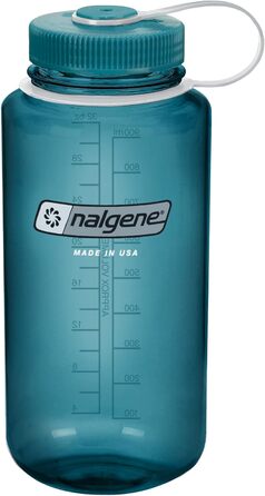 Пляшка для води Nalgene Sustain Tritan 907 мл, BPA-free, з широкою горловиною, 50% переробленого пластику, Cadet