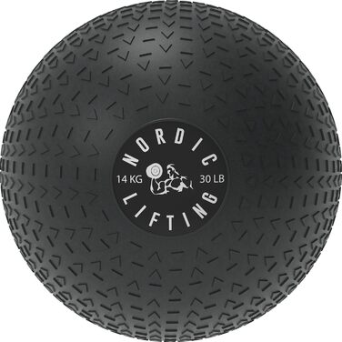 Сланбол Nordic Lifting для фітнесу, важкий, зручний хват, м'яч для тренування пресу та сили ядра