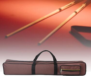 Чохол для кия Billard Pool Queue: захист від подряпин, зручне зберігання (колір кавовий)