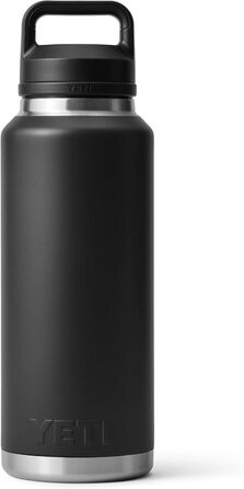 Термобутилка YETI Rambler 1.4 л з кришкою Chug, чорна