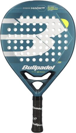 Падельна ракетка Bullpadel Hack 02 PRF 24, чорна, 365-380 г, нова