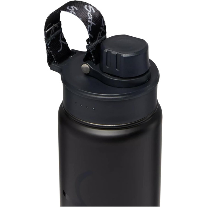 Пляшка для води Satch з нержавіючої сталі, 0,5 л, BPA Free, герметична, для гарячих та холодних напоїв, чорна