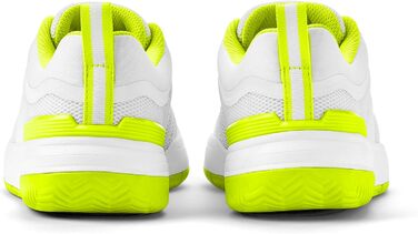 Жіночі кросівки для піклболу Wilson Pickle Pro (38 2/3 EU, білий, безпечний жовтий)