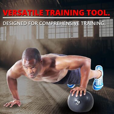 М'яч для кидання Maxstrength Slam Ball (медичний м'яч) для CrossFit, MMA, фітнесу, важкої атлетики, без пір, 8 кг, 10 кг, 12 кг