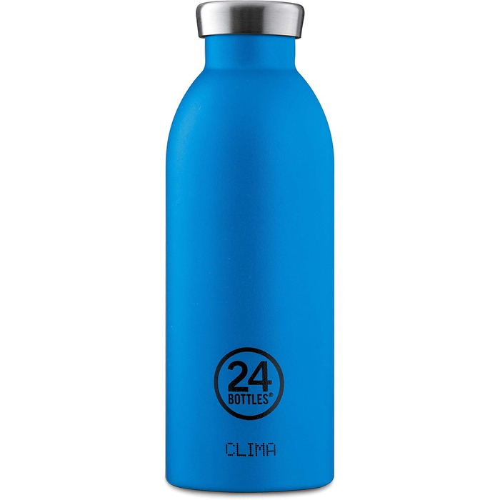 Термос пляшка 24Bottles Clima, нержавіюча сталь, 500 мл, BPA-free, для води, 24 год холод, 12 год тепло, оригінальний дизайн Pacific Beach
