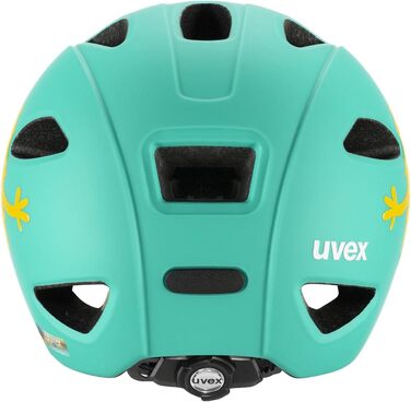 Дитячий велосипедний шолом uvex OYO Style Monster Lagoon, з боковим захистом, регульований розмір 45-50 см, матовий