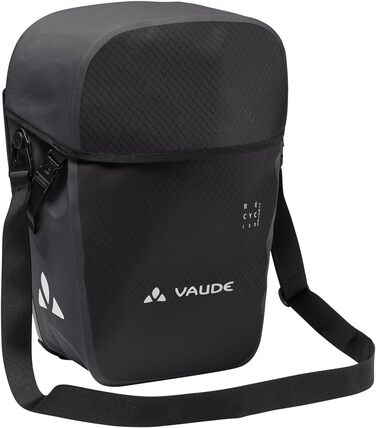 Велосумка Vaude Aqua Back Pro Single 24 л, водонепроникна, задня на багажник, чорна, Німеччина