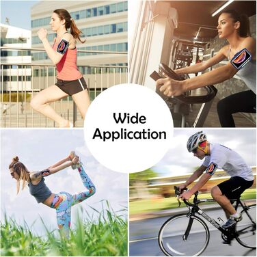 Спортивний браслет для телефону Guzack: універсальний, для бігу, до 6.9' (iPhone, Samsung, Huawei, Xiaomi)