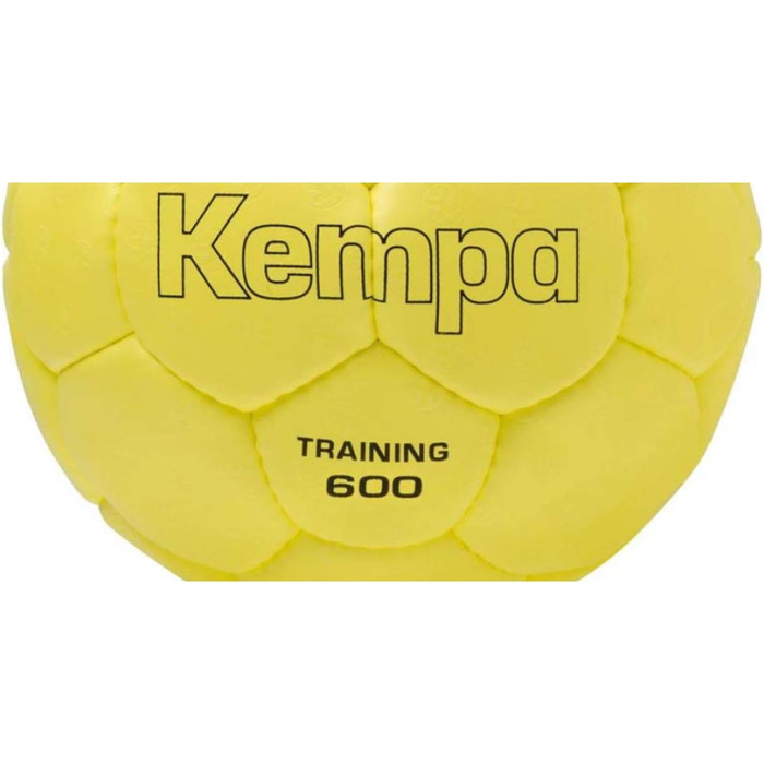 Гандбольний м'яч Kempa Training 600 2 жовтий, для тренувань