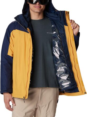 Чоловіча куртка Columbia Whirlibird IV Interchange Raw Honey/Collegiate Navy (6X)