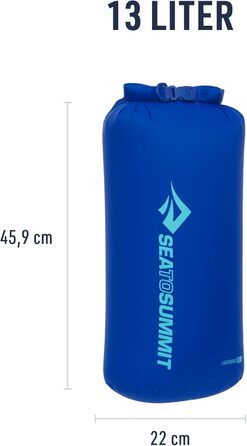 Водонепроникний мішок Sea to Summit Dry Bag 13L - оливковий зелений, для походів та водних видів спорту