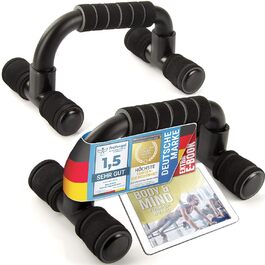 Ручки для віджимань Body & Mind® Push-Up: компактний тренажер для всього тіла, ефективне силове тренування