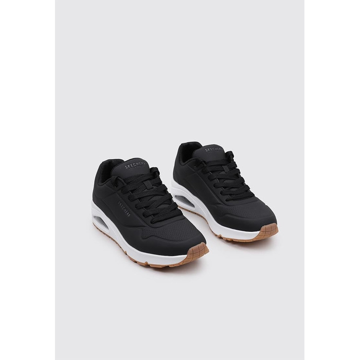 Чоловічі кросівки Skechers UNO Stand On Air, чорні (Black Durabuck), розмір 43 EU