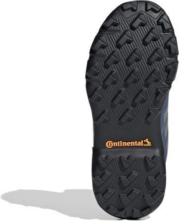 Дитячі трекінгові черевики Adidas Terrex Mid Gore-TEX, Wonder Steel Grey Three Semi Impact Orange, 31.5 EU