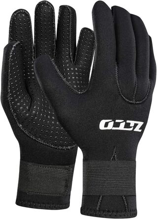 Рукавички для дайвінгу ZCCO з неопрену 3 мм/5 мм, антиковзаючі, з регульованим ремінцем, для чоловіків та жінок, 5 мм, XXL