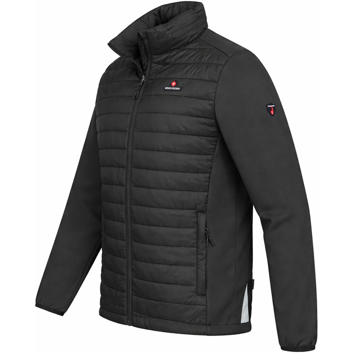 Чоловіча гібридна куртка-софтшелл Höhenhorn Kaprun Steppjacke, спортивна утеплена куртка, XL, чорна