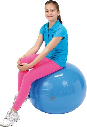 Фітбол GYMNIC 65 см – гімнастичний м'яч для йоги, офісу та фітнесу
