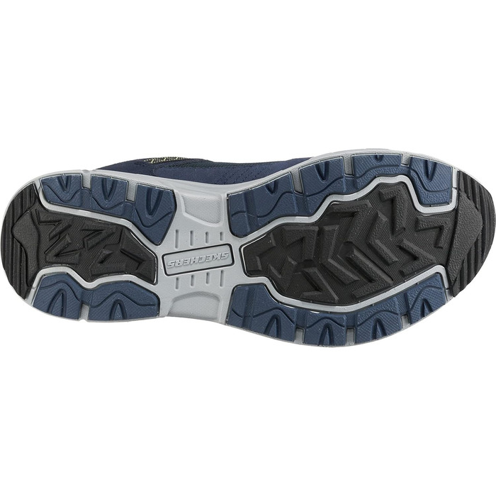 Чоловічі кросівки Skechers Vigor 2.0 Navy з шкіри, PU та сітки, акцент Lime