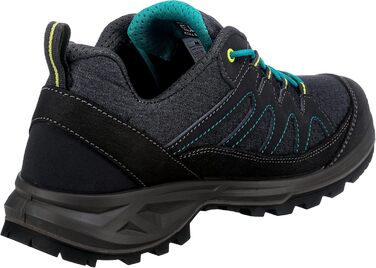 Черевики McKinley Damen Vulcanus AqxWanderstiefel, 39 EU, Антрацит/Блакитний