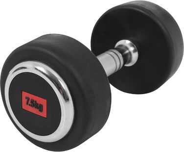 Гантелі GORILLA SPORTS 2,5-50 кг, гумові, гантельний набір, круглі, рифлений нековзкий хват, для фітнесу, з/без підставки, чавунні