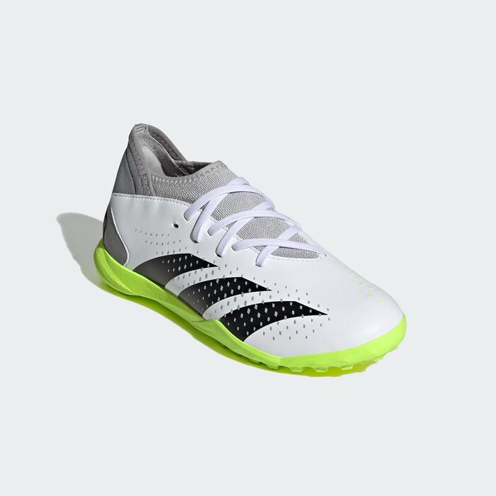 Бутси для футболу Adidas Predator Accuracy.3 Turf для хлопчиків (28 EU, білий, чорний, лимонний)