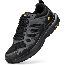 Черевики для хайкінгу FitVille для чоловіків, широкі, водонепроникні, розмір 40-50, чорні