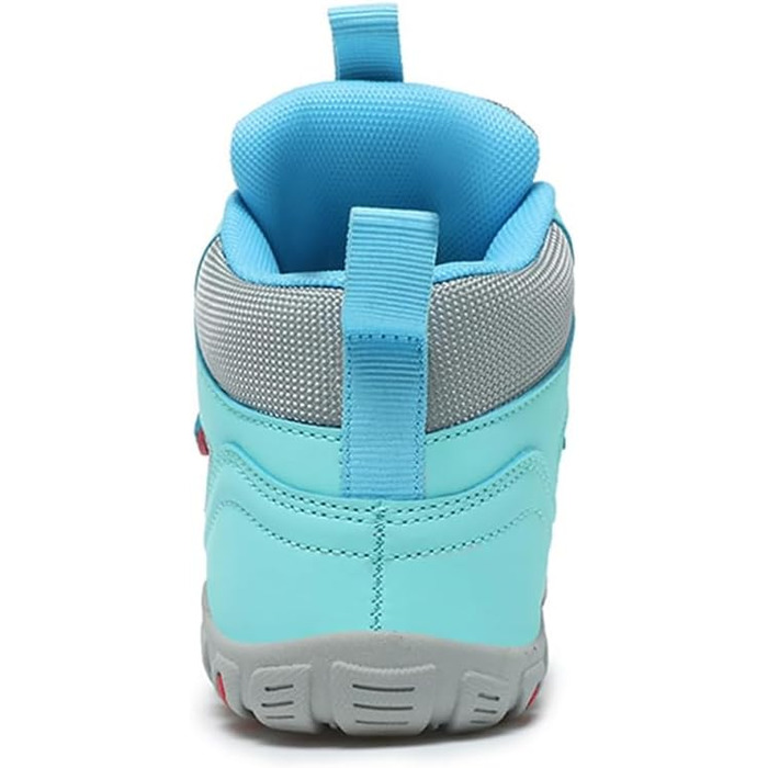 Дитячі баскетбольні кросівки Kinder Swivel Buckle: зручні трекінгові черевики для дівчаток та хлопчиків, водонепроникні, дихаючі, з антиковзкою підошвою (32 EU, блакитні)