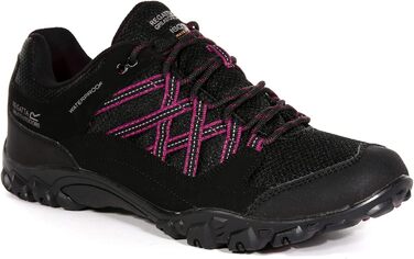 Черевики Regatta Lady Edgepoint II для трекінгу та хайкінгу (41 EU, чорний/бордовий)