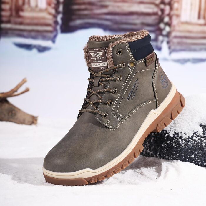 Черевики зимові чоловічі Arriggo Bello, утеплені, антиковзаючі, для трекінгу та хайкінгу, розмір 41-46 EU