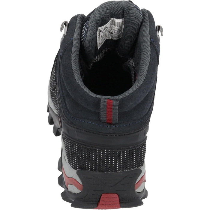 Чоловічі трекінгові черевики CMP Rigel Mid Shoes Wp, 42 EU, Колір: Asphalt Syrah