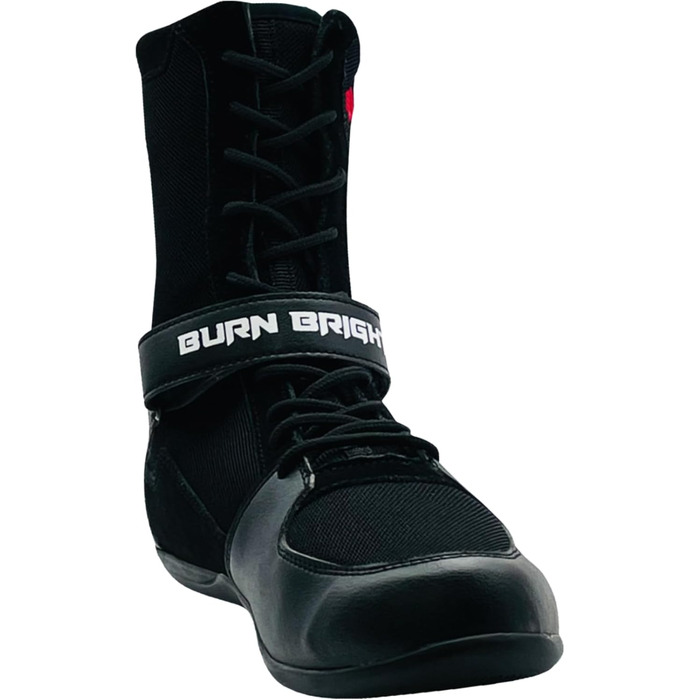 Боксерські чоботи Starpro Superior - для боксу, ММА, муай-тай, кікбоксингу, спарингу. Чорно-білі, розмір 48 EU, гумова підошва