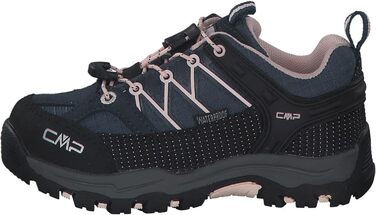 CMP Kinder Rigel Low Trekking Shoe Wp, Черевики для трекінгу CMP Kinder Rigel Low, Розмір 38, Колір: Asphalt-Rose